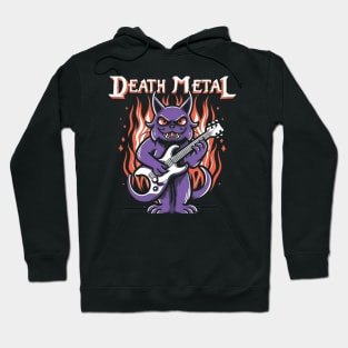 Death Metal Satanic Baphomet Cat Hoodie